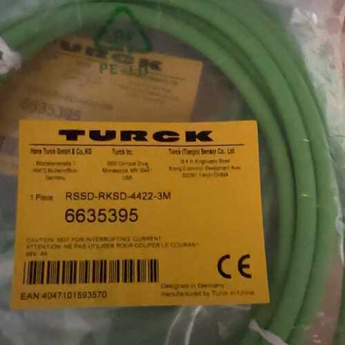 TURCK图尔克全新网线连接线RSSD- R KSD-4—议价