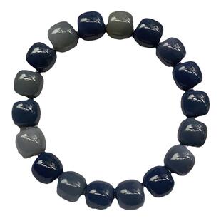 一念禅艺 新品 海盐蓝菩提手串绕指柔原创双色菩提根文玩佛珠饰品