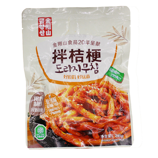 高丽村 延边朝鲜族特产 泡菜 韩国韩式风味【金刚山拌桔梗】咸菜