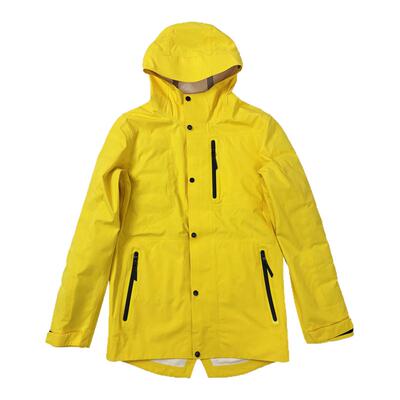 co男款3L硬壳冲锋衣羽绒春秋冬款防风防水滑雪服中长款外套开衫