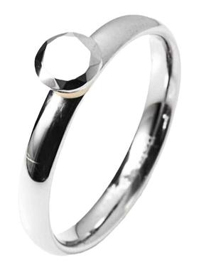 梦克拉钨金戒指 飞扬 磨不花不变色 时尚个性潮流情侣款