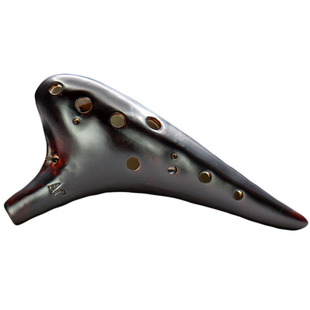 陶笛12孔 初学入门十二孔ac中音C调专业6陶埙陈情笛子学生乐器46