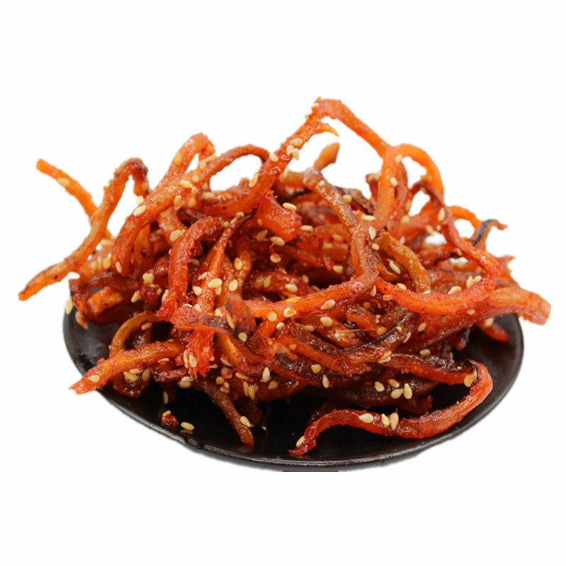 即食香辣鱼休闲小零食新鲜好味道