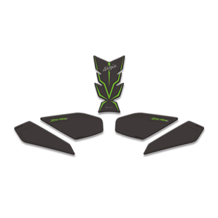 适用川崎ZX4R油箱贴改装摩托车配件鱼骨防滑贴防刮保护车贴ZX4RR