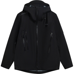 李宁户外CF溯｜万龙甲冲锋衣GORE-TEX男女防风防暴雨徒步单层外套