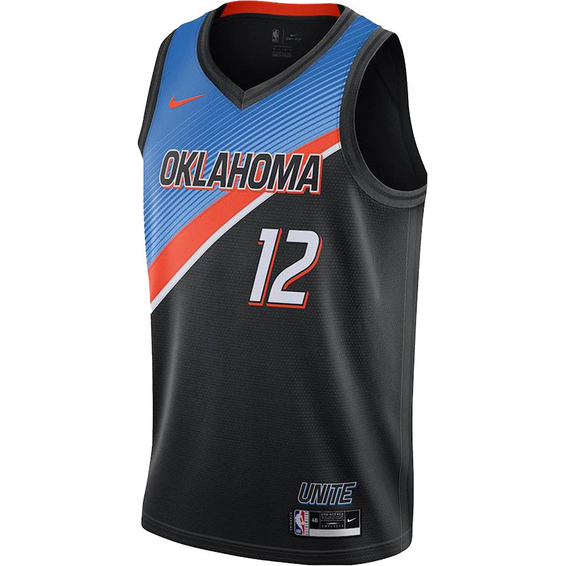 Nike/耐克正品20-21赛季雷霆队男子篮球运动球衣CN1753-010