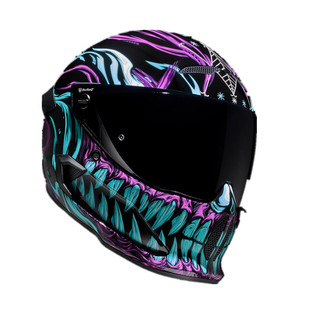 罗宁头盔进口原装RUROC鲁洛4.0EOX复古碳纤维机车摩托车男女全盔