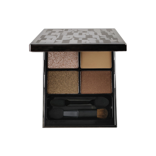 ELLE焕彩四色眼影粉盘大地色哑光珠光盘日常妆容闪粉效期26年6月