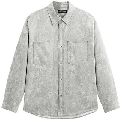 太平鸟男装时尚男士休闲衬衫