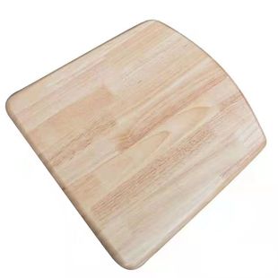 椅子面板实木坐板配件单独餐桌凳子座板橡胶木凳面板座板更换