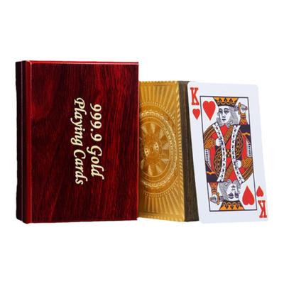 黄金扑克牌易抓易洗塑料