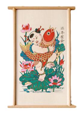 招财进宝客厅装饰画凸凹映画