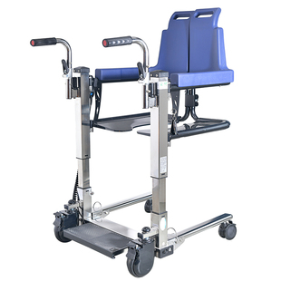 残疾老人瘫痪移位椅多功能护理移位器家用电动升降转移车坐便轮椅