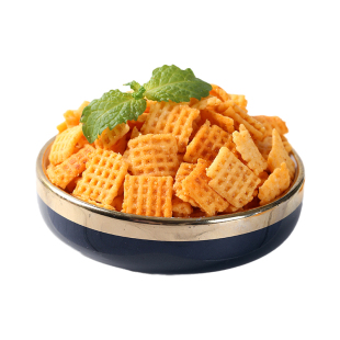 鑫明浩网红芝麻锅巴小袋装韩式酱香川香麻辣花椒锅巴办公小零食