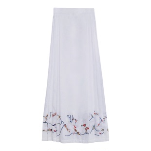 【仿孔府旧藏花鸟绣花马面裙】思华锦原创明制汉服复原款定制链接