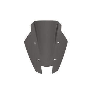 适用20-24雅马哈NMAX155改装挡风战斗款前挡风风挡防风板护胸透明