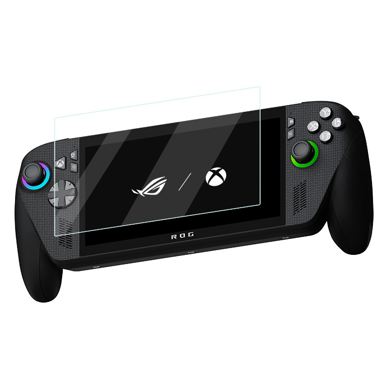 适用华硕Rog Xbox Ally X掌机钢化膜超薄高清9H硬度屏幕保护贴膜