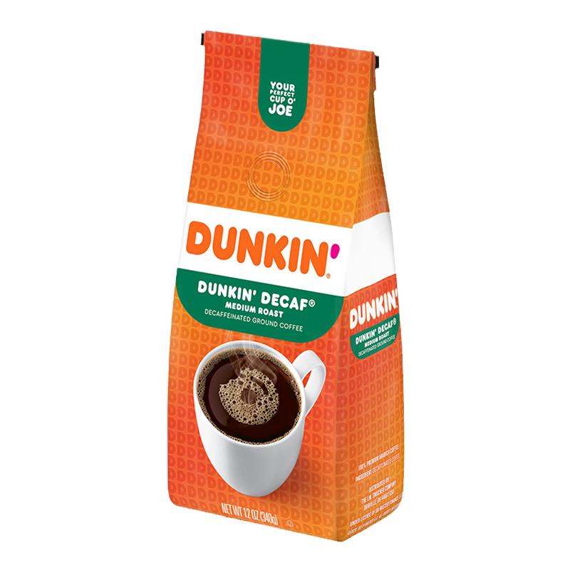 Dunkin' Donuts-唐恩都乐 DECAF无咖啡因美式中度烘焙咖啡粉340g