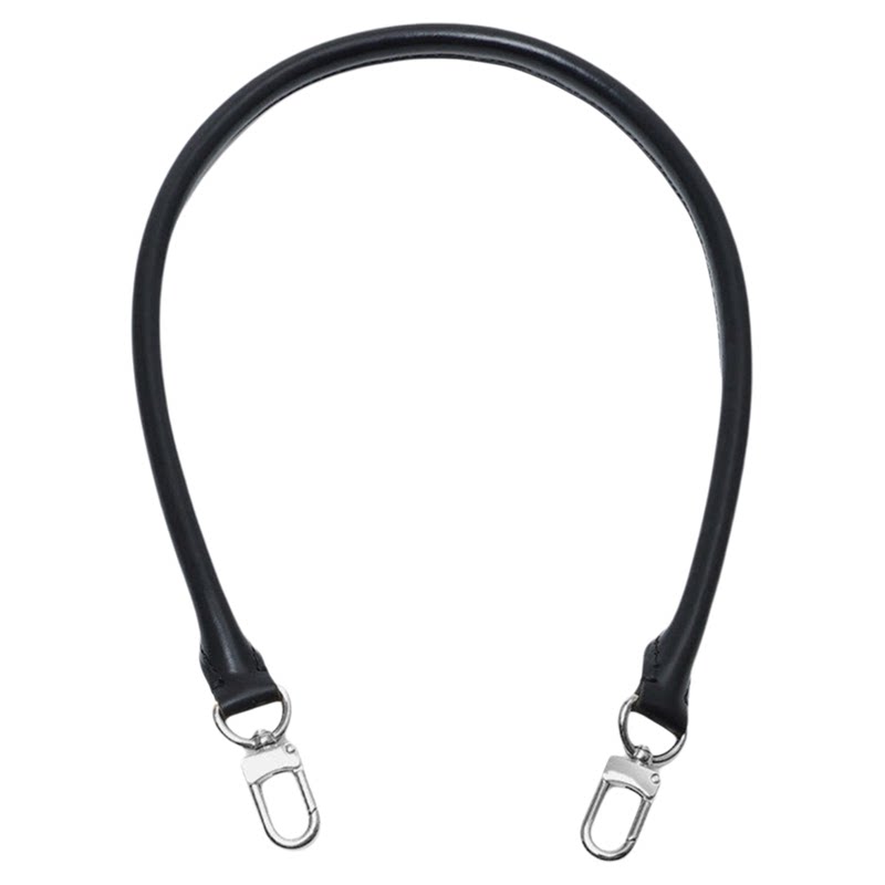 适用lv黑武士肩带keepall25改造腋下牛皮背带装饰链条登机牌配件