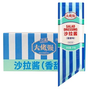 立高大佬强沙拉酱香甜味1kg*12包奥昆汉堡三明治寿司蔬菜水果商用