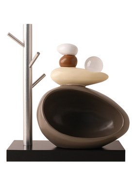 家居时来运转入户钥匙收纳玄关摆件客厅家居装饰拼搬家乔迁礼物