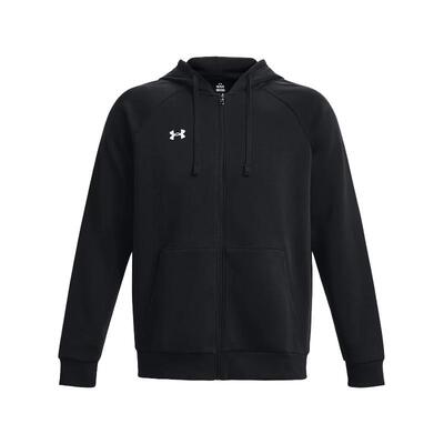 安德玛UA运动男连帽抓绒卫衣外套