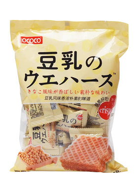 OCOCO独立小包装豆乳味威化饼干
