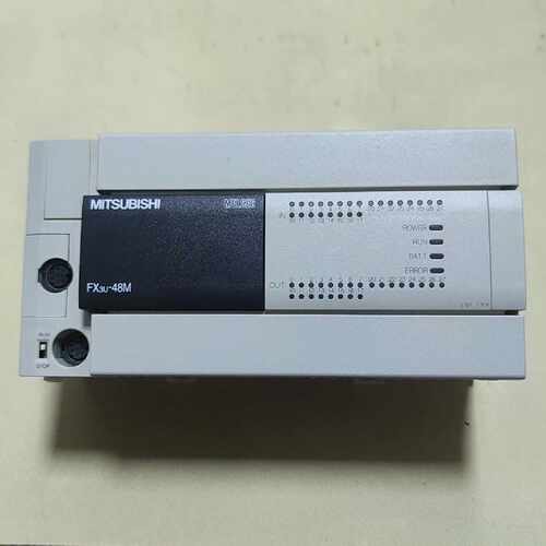 询正品FX3U-48MT/ES-A，99新装机未用，适合装柜充