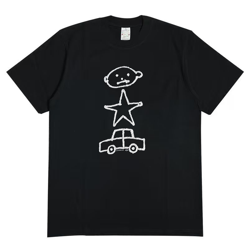 U2乐队Achtung Baby极简短袖T恤vintage古着创意趣味简约潮牌半袖