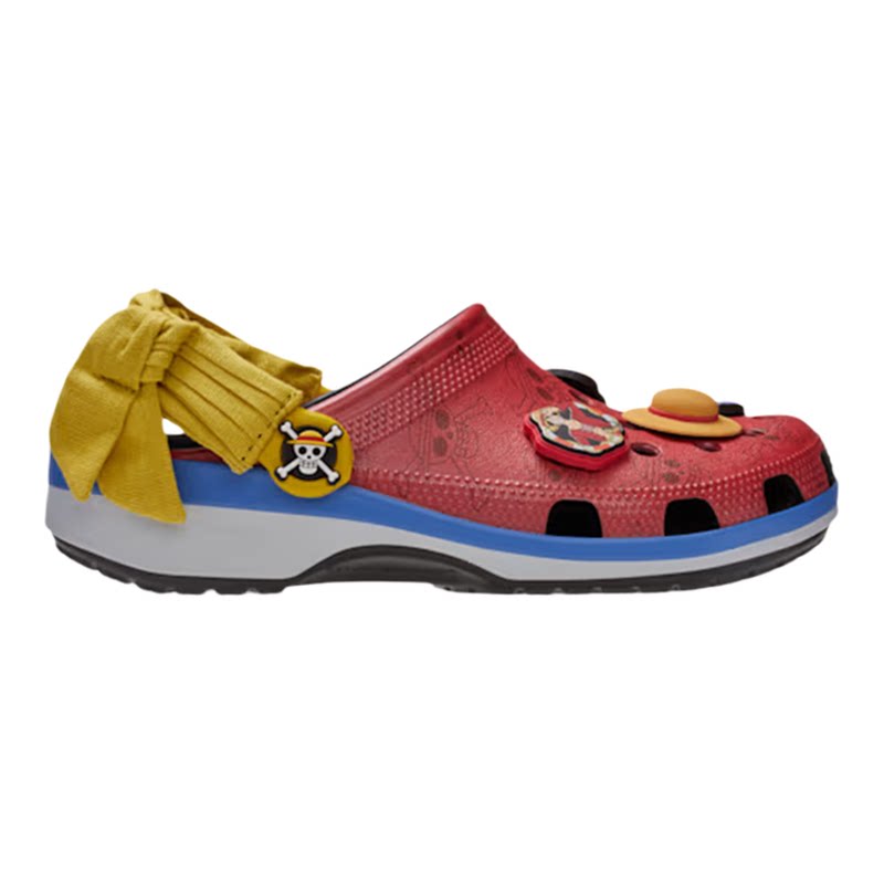 CROCS卡骆驰 ONE PIECE海贼王联名男路飞舒适洞洞鞋212125