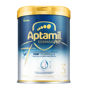 【官方正品】爱他美奇迹白罐[亲熠]适度水解幼儿奶粉3段1-3岁900g