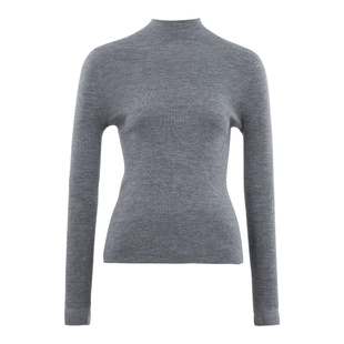 HONRN/红人半高领长袖羊毛衣针织衫上衣打底衫女秋冬HK59OM019