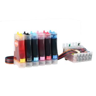 适用EPSON R330 R230 R270 290 T50 60 1390 R260 R280 R380 360 265 RX580 RX595 680 P50打印连供墨盒联供