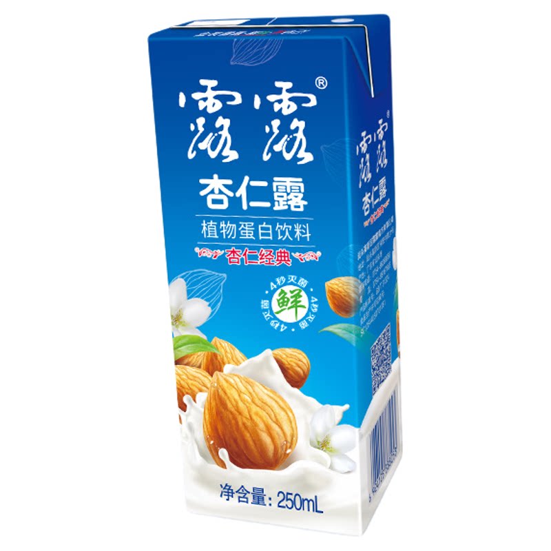 露露杏仁露经典原味利乐6连包
