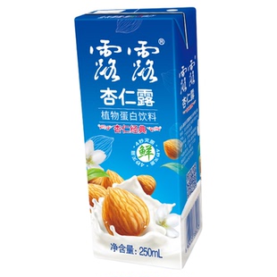 露露杏仁露经典原味利乐6连包250mL*6盒营养优质早餐植物蛋白饮品