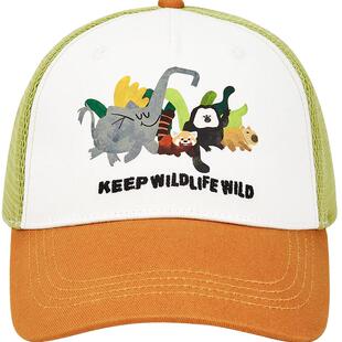 【红山森林动物园IP】巴拉巴拉男童帽子夏季棒球帽遮阳帽潮酷萌趣