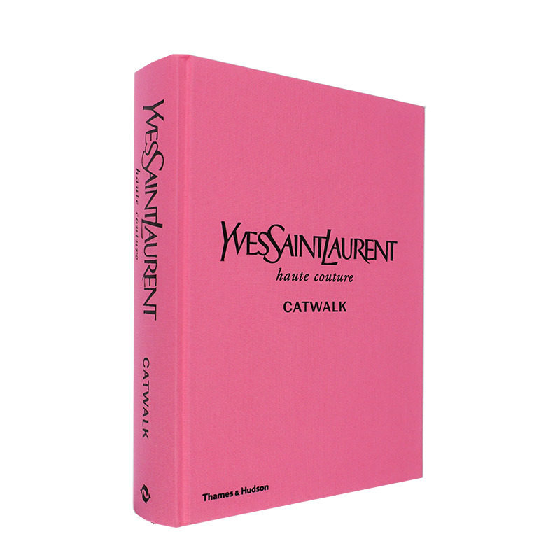 【现货】【T&H】YSL Catwalk圣罗兰T台秀:1962-2002高*时装全集 经典时尚服饰服装设计作品集书籍 时尚艺术摄影 yves 英文原版