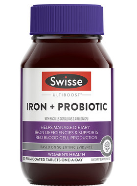 swisse补铁片孕妇专用孕期哺乳期