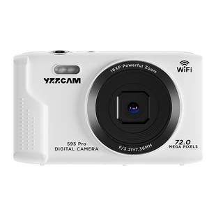 YZZCAM正品S95美颜ccd照相机学生数码相机高清旅游WiFi校园卡片机