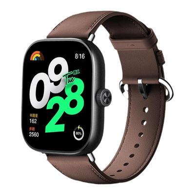 适用vivowatchgt表带iQOO GT手表真皮质疯马纹vivo gt2磁吸智能运动手表新款男女款夏夜黑高级感eSIM版非原装