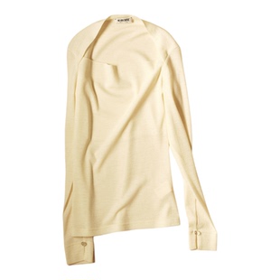 【MARCHEN】蕾虎百搭秋冬新品天鹅温暖打底休闲时尚长袖女装上衣