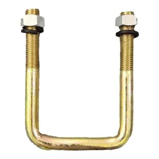 农机钢板U型螺丝三轮车弓子板u形圈弓子卡旋耕机深松犁弓子卡垫片