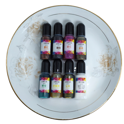 水晶滴胶专用3D晕染色精24色