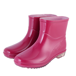 雨鞋女款成人短筒雨靴中筒水靴加绒劳保胶鞋浅口厨房防滑防水鞋