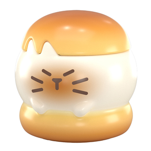 造物动人原创汉堡猫狗情侣杯陶瓷马克杯家用办公室可爱生日礼物