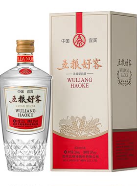 【官方自营】五粮好客商务系列39度500mL官方正品自酌宴请送礼