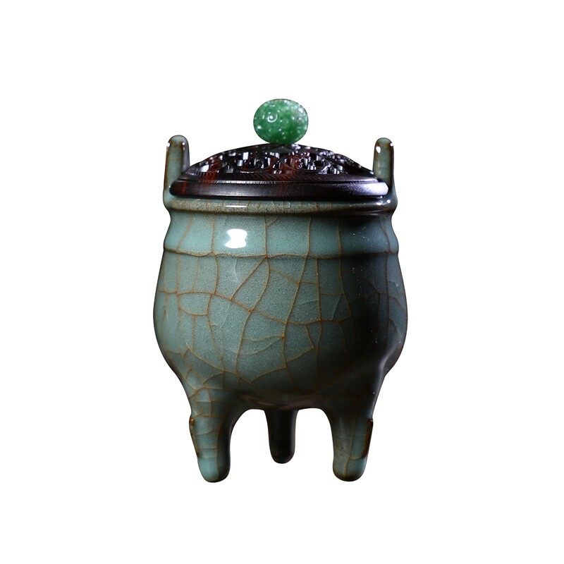 兰宗民大师龙泉青瓷香薰炉