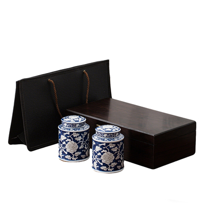 均能手造高档木盒茶叶包装礼盒