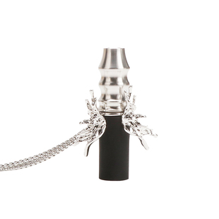 阿尔法赫烟嘴304不锈钢烟嘴水烟烟嘴shisha便携吸嘴蝴蝶烟嘴