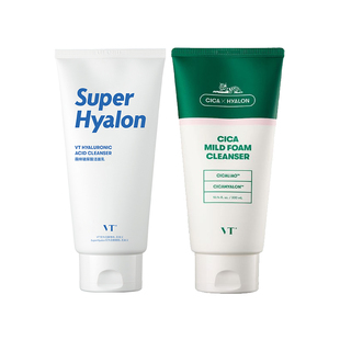 韩国VT老虎洗面奶玻尿酸积雪草深层清洁收缩毛孔控油祛痘去黑头